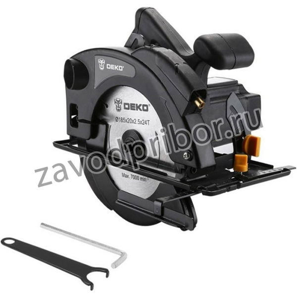 Циркулярная пила (дисковая) Deko DKCS1800 Laser 1800Вт (ручная)