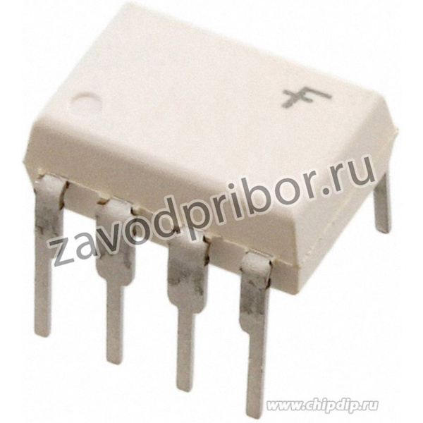 FOD3180, Высокоскоростной оптодрайвер MOSFET 2,5А / 200нс / Uпит.=10:20В/ Uизол.=5000В