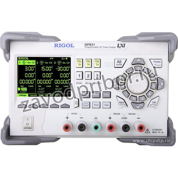 DP831, Источник питания программируемый, USB