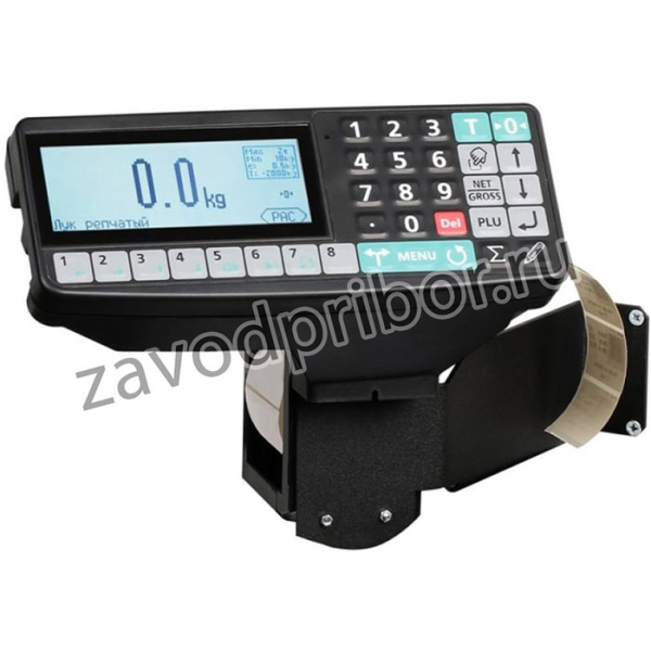 Весы TB-S- 60.2-RP1 с увеличенной платформой и возможностью печати этикеток 10203