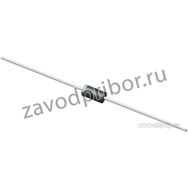 K2401GRP, Диак / выпрямительный кремниевый диод, 220 В, 250 В, 10 мкА, 1 А, DO-15, 2 вывод(-ов)