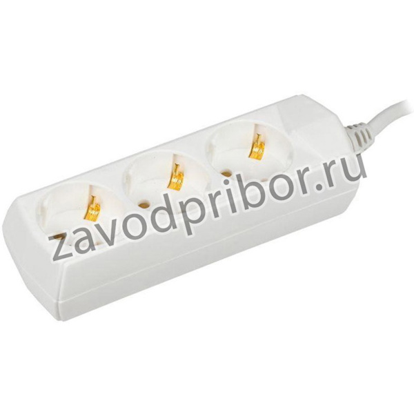 Удлинитель 3х5м с заземл. 10А IP20 У03 2P+PE 250В 3х1 GENERICA WYP10-10-03-05-Z-G