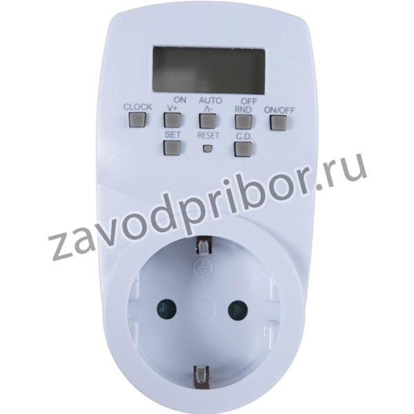 UST-E20 WHITE Таймер электронный с розеткой UL-00003766