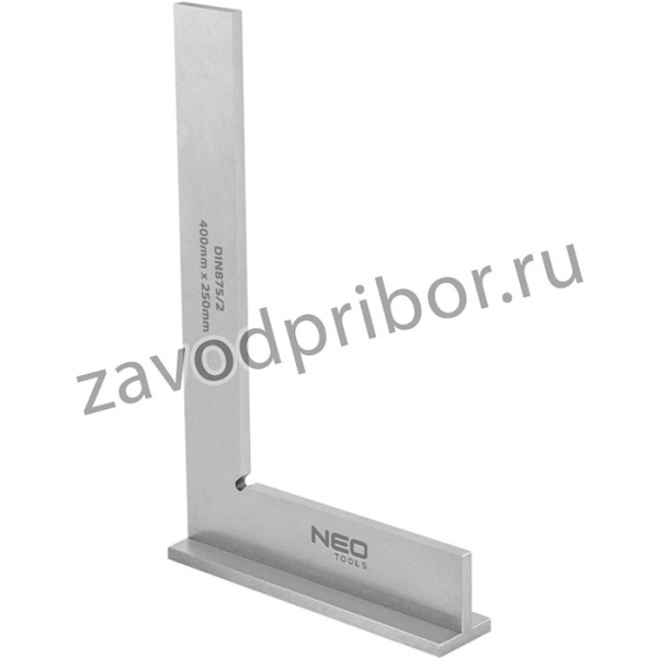 Угольник прецизионный с основанием DIN875/2 400x250 мм 72-036