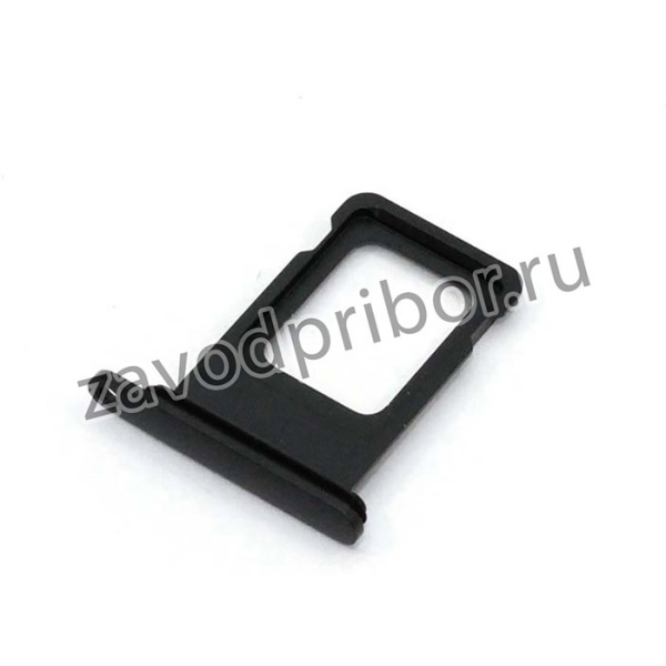 Держатель (лоток) SIM карты для Apple IPhone XR черный