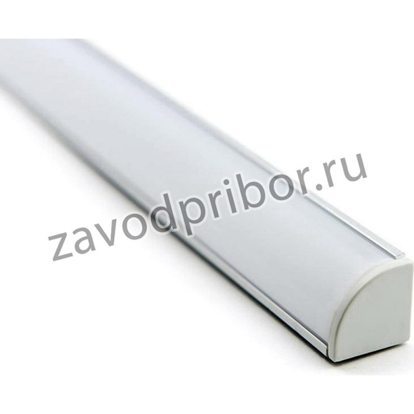 Угловой профиль для однорядной ленты комплект, с экраном, BEST, 1616, 2м 00-00000086