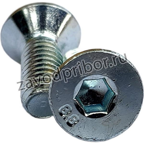 Винт М10х 65 * 8.8 с пот. гол., в/ш , DIN 7991оц. / уп. 100 шт/ ZA516190