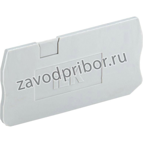 Заглушка для КПИ 3в-1.5/2.5 3 вывода сер. IEK YZN11D-3-ZGL-002-K03