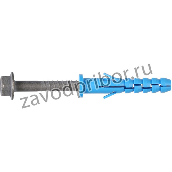 Дюбель фасадный ДФ Б 10x60 mm с шурупом ШГ и покрытием ТДЦ 4 шт A1 0126 2