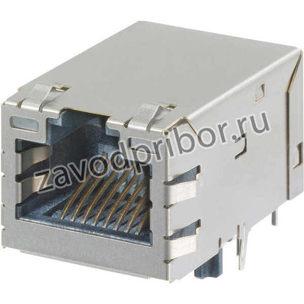 93628-3721, Модульный разъем, RJ45 Jack, 1 x 1 (Порт), 8P8C, Cat5e, Монтаж в Панель