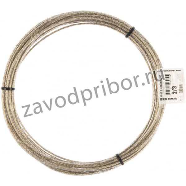 Трос в оплётке PVC 2/3 упак. 10м- накл. 127852