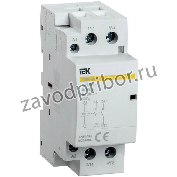 MKK11-63-20, Контактор модульный КМ63-20М AC IEK