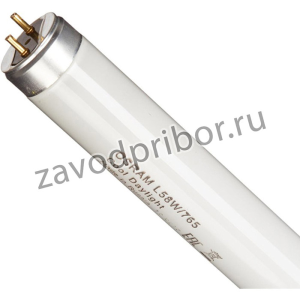 Лампа люминесцентная Osram L 58W/765 G13 6400К хол.дневн. 25шт/уп