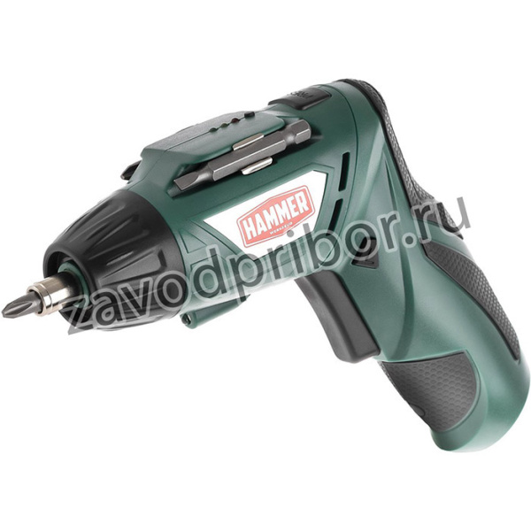 Аккум.отвертка Hammer ACD3.6A с набором бит 3,6В 1,3Ач 4Нм Li-Ion