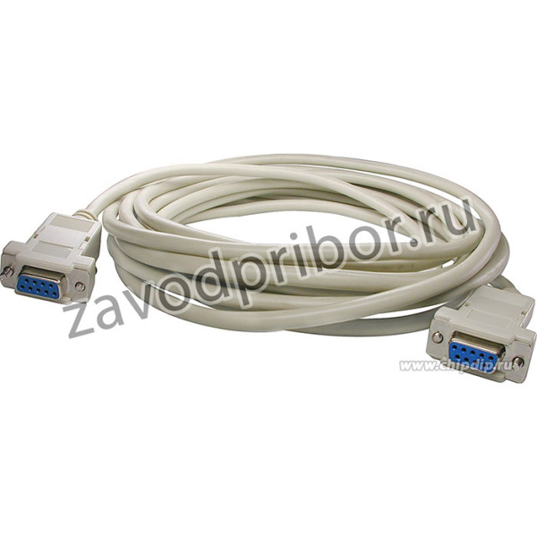 XYC040 (5м), Кабель нуль-модемный COM-COM DB9F-DB9F