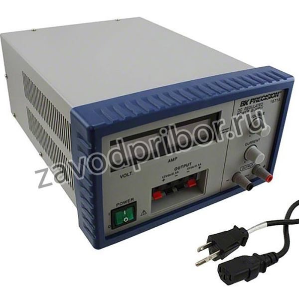 1671A, Triple-Output 30VDC, 5A Digital Display Power Supply