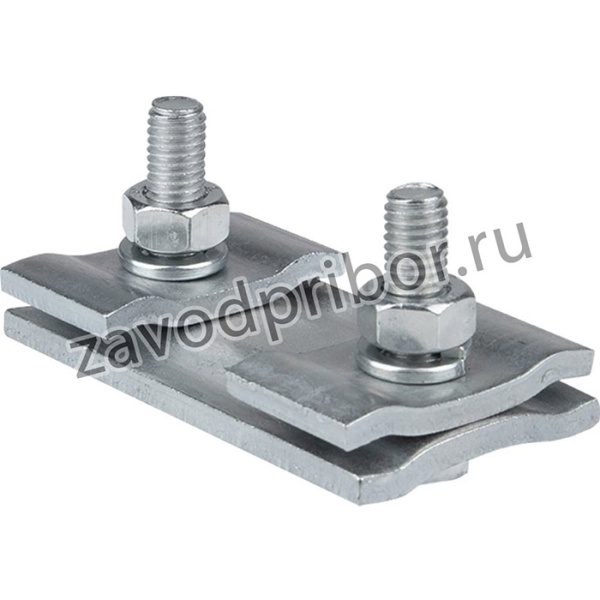Соединительный плашечный зажим 2 болта М6 ПС-1-1 6 шт. PROxima ps-1-1