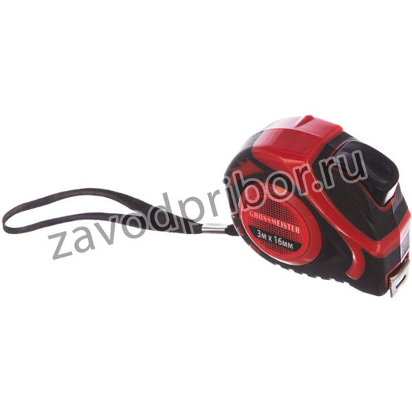 Рулетка обрезиненная "АВТОСТОП", 3м*16мм 009004001
