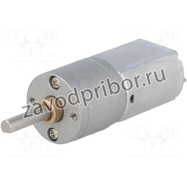 POLOLU-3454, Двигатель: DC, с редуктором, POLOLU 20D, 6ВDC, 3,2А, Ось: D профиль