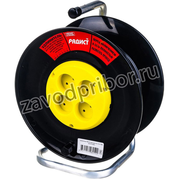 Удлинитель РБК16 катушка 4гн 10 А ПВС 2x0,75 40м 3863