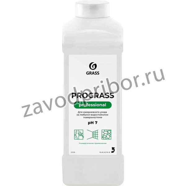 125336, 125336_средство моющее нейтральное! ''Prograss'' (канистра 1 л)\