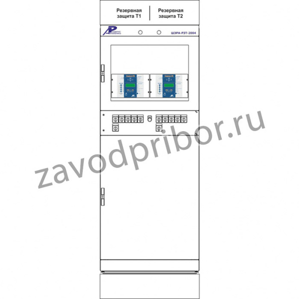 ШЭРА-РЗТ-2004 — шкаф резервных защит и АУВ стороны ВН двух трансформаторов