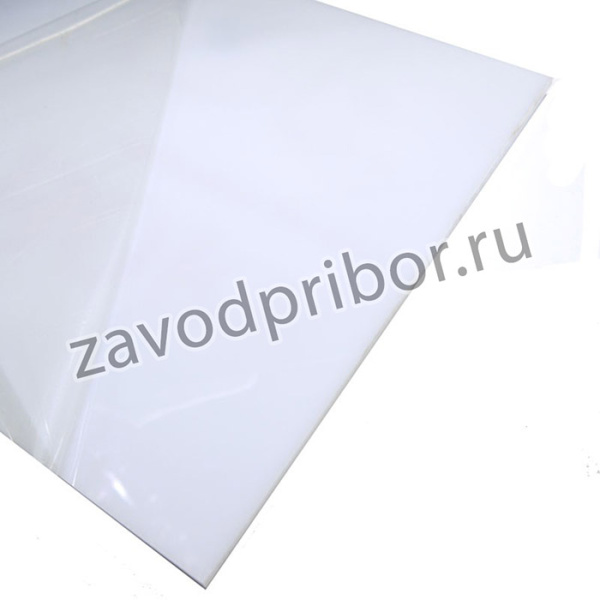 Монолитный поликарбонат белый 8 х 300 х 400 мм BORREX (опал)