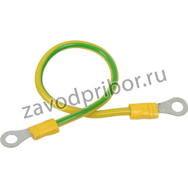 Проводник заземляющий 200мм D=6мм 4мм2 (20шт) | CPZ50-200-04-1-06 | IEK