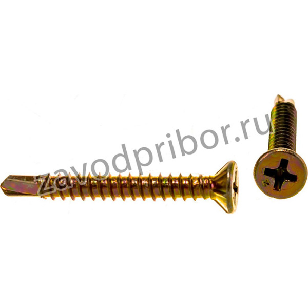 Саморезы оконные с буром 3,9x32 500 шт - ведро мал 116809