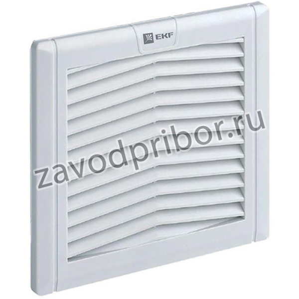 Решетка вентиляционная с фильтром 124x124мм IP54 PROxima EKF EXF52
