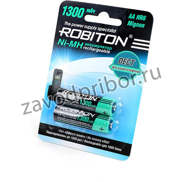 ROBITON DECT 1300MHAA-2 BL2, Аккумулятор