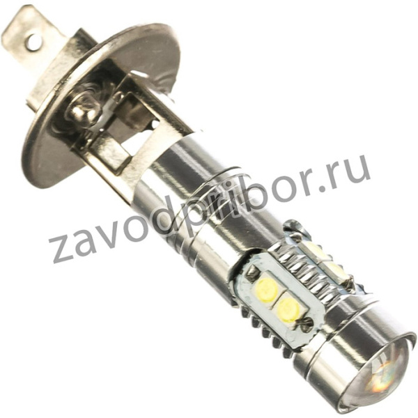 Автолампа диод H1 12-24V 30W 10 SMD диодов 1-конт, белая S08202034