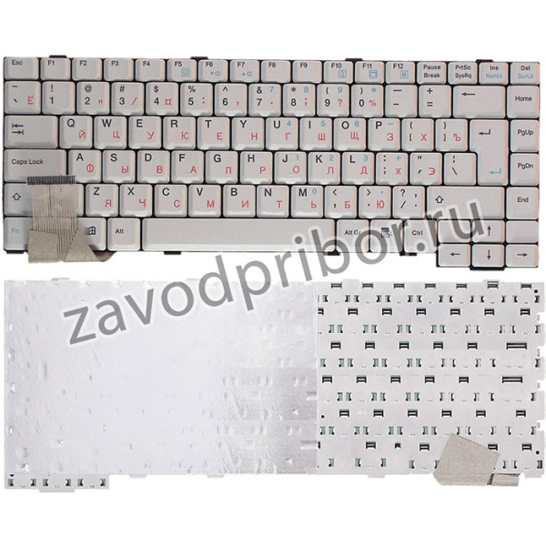 Клавиатура для ноутбука Packard Bell 7521 6020 6021 серая