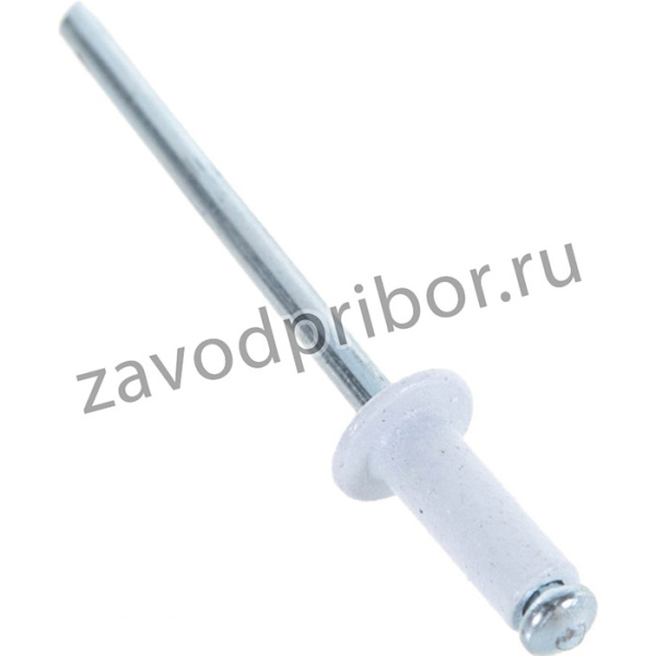 Заклёпки RAL9003 бел.сигнальный, пакет, 3,2х08, 50 шт 114213