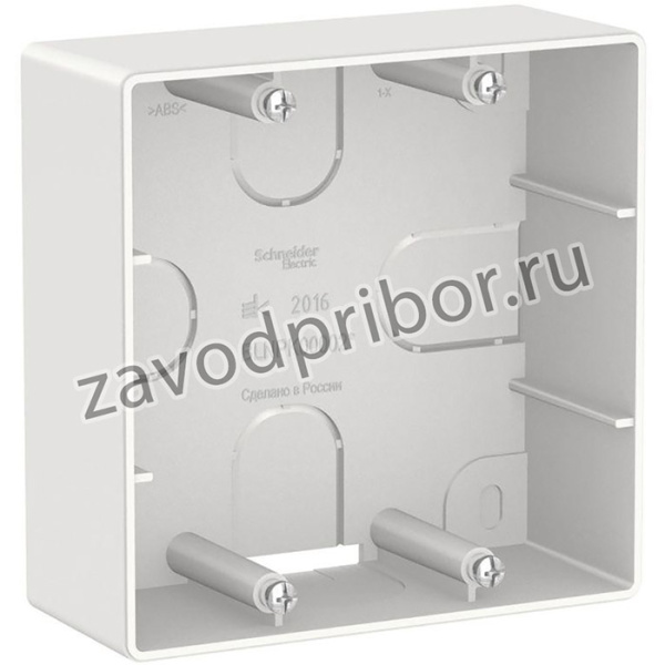 Коробка подъемная СП Blanca для силовых розеток бел. SE BLNPK000021