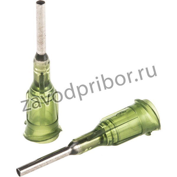 914050-TE, Precision Dispensing Needles Straight 14 Olive