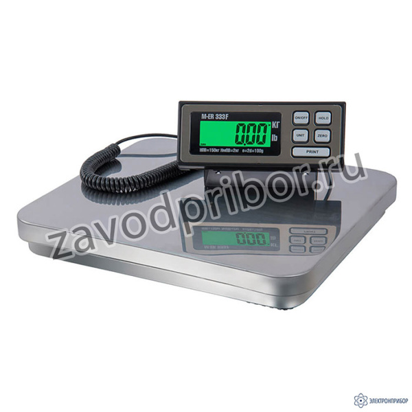 M-ER 333 BF-150.50 FARMER RS-232 LCD — фасовочные напольные весы