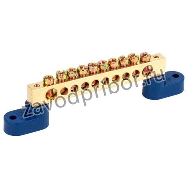 YNN10-812-10C2-K07, Шина N "ноль" на двух угловых изол ШНИ-8х12-10-У2-С IEK