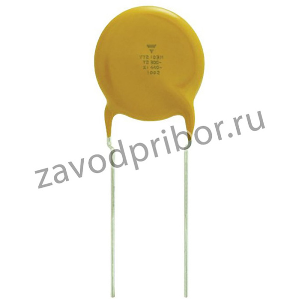 VY2103M63Y5UG6TV0, Керамический подавляющий конденсатор, Y5U, диск, 10000 пФ, ± 20%, X1 / Y2, 440 В, 300 В