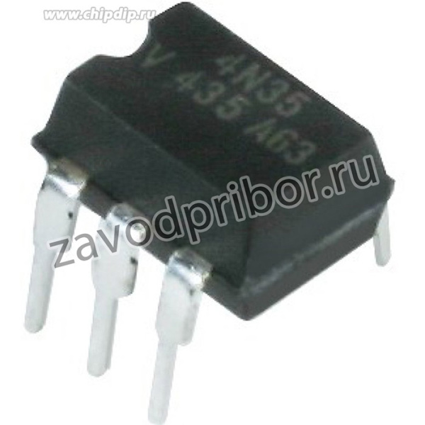H11G1M, Опто транзистор darlington x1 5.3kV 100V 0.06A Кус=100-1000%