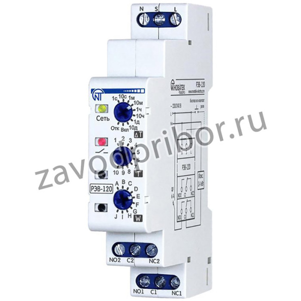 Реле времени РЭВ 120 230/240В НовАтек-Электро 3425601120