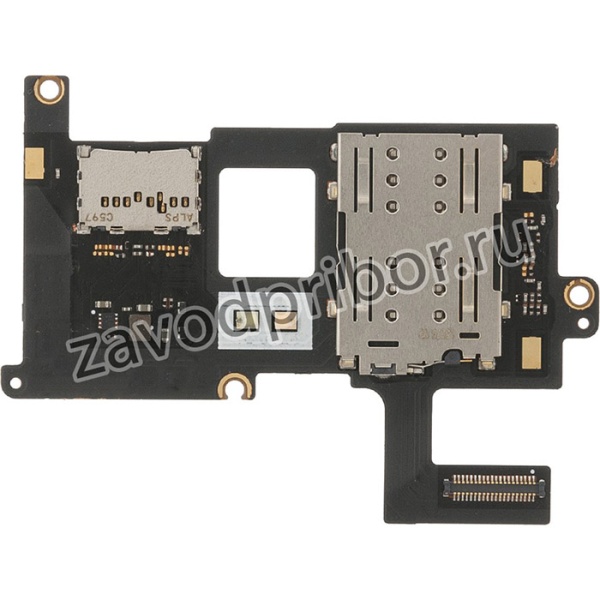 Шлейф для Lenovo Vibe P1 c держателем SIM/micro SD