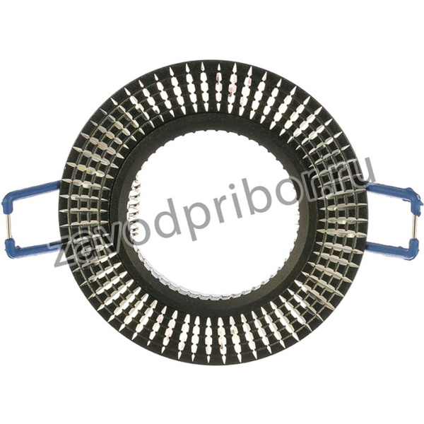 Светильник Aluminium Круг. Черный/Хром, Gu5.3 SQAL014