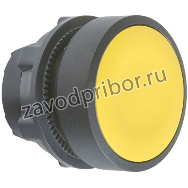 ZB5AA5, Переключатель, кнопочный, 1, 22мм, желтый, Подсвет, отсутствует
