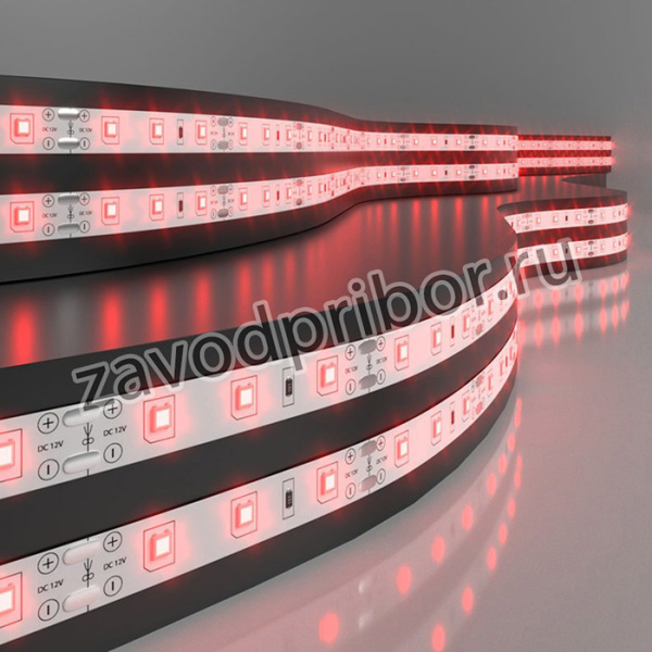 2835 12V 60Led 4,8W IP20 / Лента светодиодная 60Led 4,8W IP20 красный