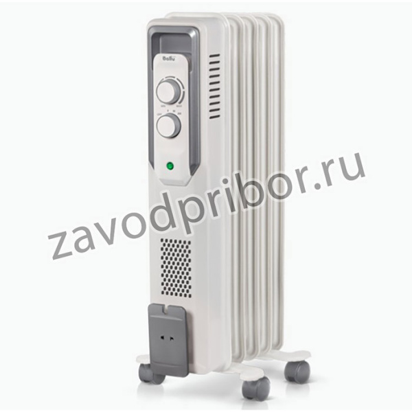 BOH/CB-05W, Радиатор масляный 5 секций Ballu CUBE BOH/CB-05W 1000 Вт