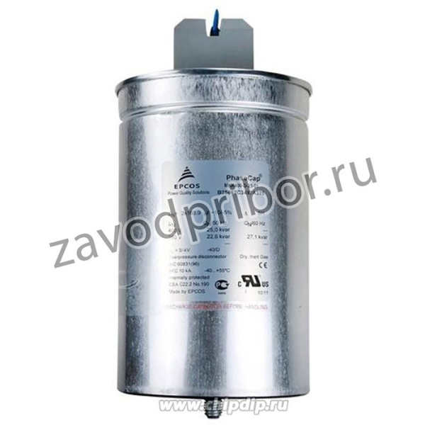B25667-C3497-A375, Конденсатор фазовый, 25кВАр 400В, MKK400-D-25-01( Аналог B25667-B3497-A375)