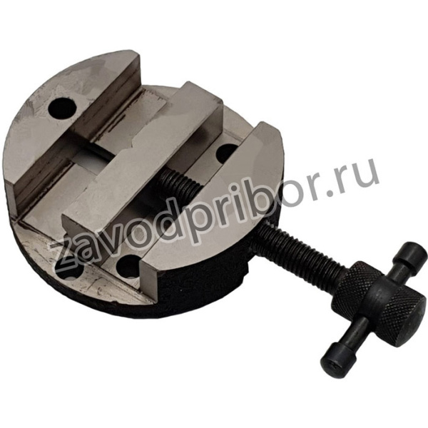 Тиски круглые D100 мм, 77х21х40 мм AMRRV-105