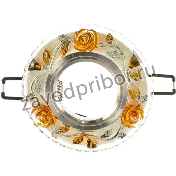 DLS-L150 GU5 3 GLASSY YELLOW Светильник декоративный встраиваемый серия Luciole UL-00003906