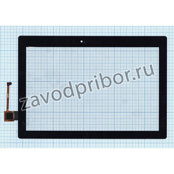 Сенсорное стекло (тачскрин) для Lenovo Tab 3 10 Business TB3-X70 черное